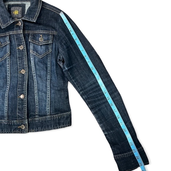 OBR Limited Dark Wash Jean Jacket sz XS - Picture 11 of 15